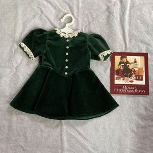 Molly McIntire Doll Christmas Dress